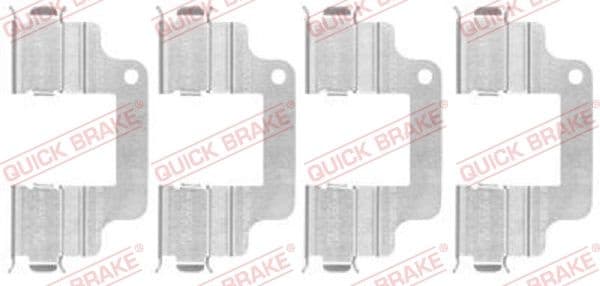 Accessory Kit, disc brake pad 109-1740 - image 2