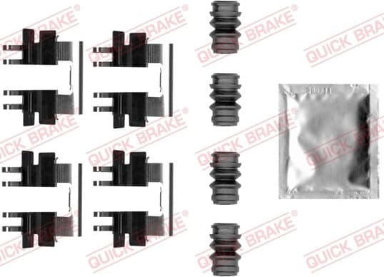 Accessory Kit, disc brake pad 109-0045 - image 2
