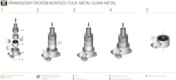 Mounting, control/trailing arm 00086293 - image 2