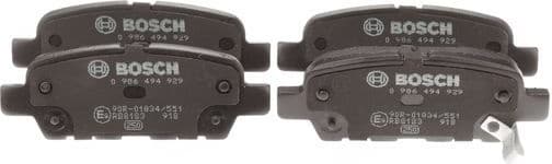 Brake Pad Set, disc brake 0986494929