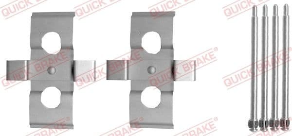 Accessory Kit, disc brake pad 109-1635 - image 2