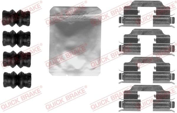 Accessory Kit, disc brake pad 109-1832 - image 2