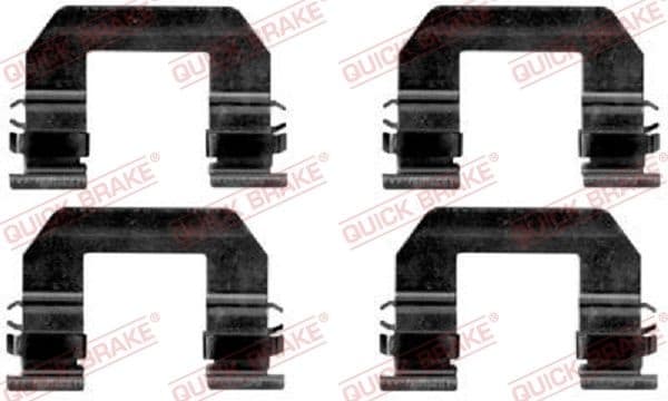 Accessory Kit, disc brake pad 109-1693 - image 2