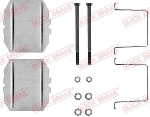 Accessory Kit, disc brake pad 109-1053 - image 2