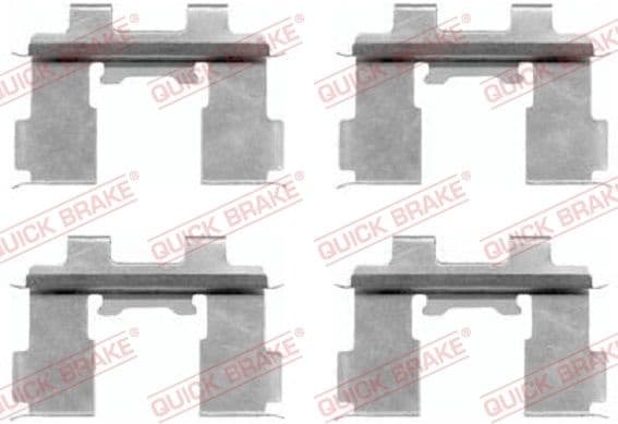 Accessory Kit, disc brake pad 109-1630 - image 2