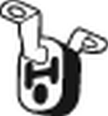 Mount, exhaust system 255-230
