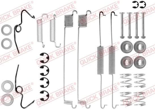 Accessory Kit, brake shoes 105-0641 - image 2