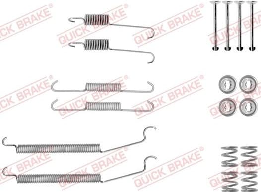 Accessory Kit, brake shoes 105-0039 - image 2