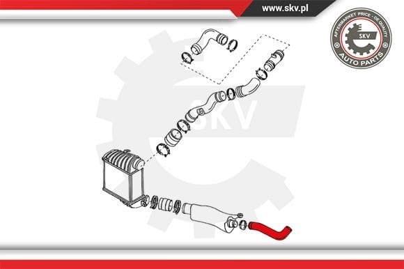 Charge Air Hose 24SKV007 - image 3