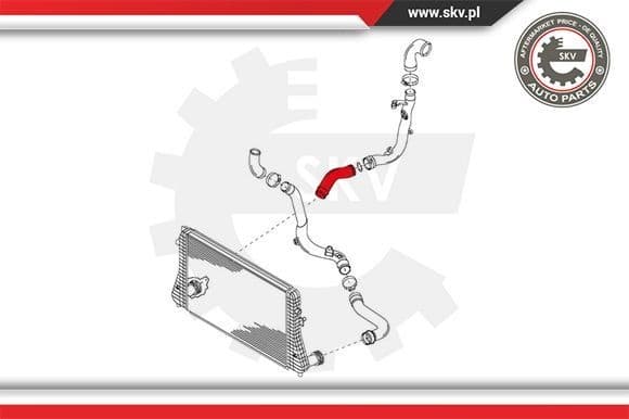 Charge Air Hose 24SKV054 - image 3