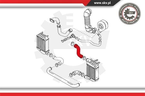 Charge Air Hose 24SKV118 - image 3
