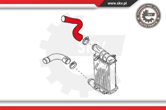 Charge Air Hose 24SKV162 - image 4