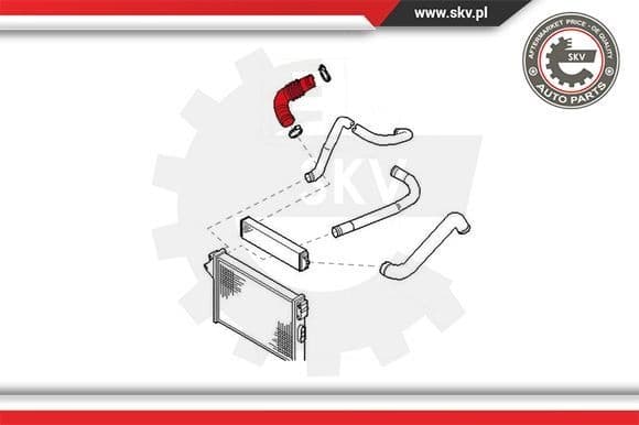 Charge Air Hose 43SKV090 - image 4