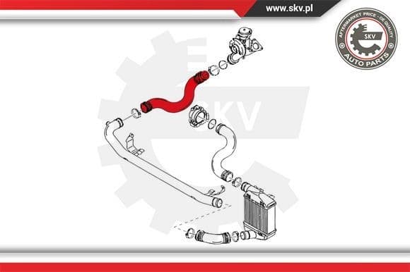 Charge Air Hose 24SKV030 - image 3