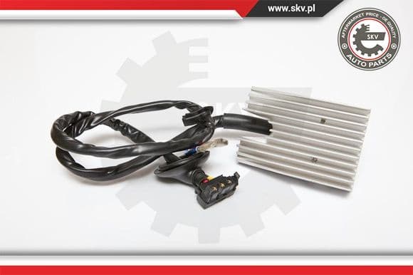 Resistor, interior blower 95SKV023