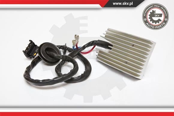 Resistor, interior blower 95SKV023 - image 4