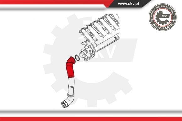 Charge Air Hose 24SKV688 - image 4