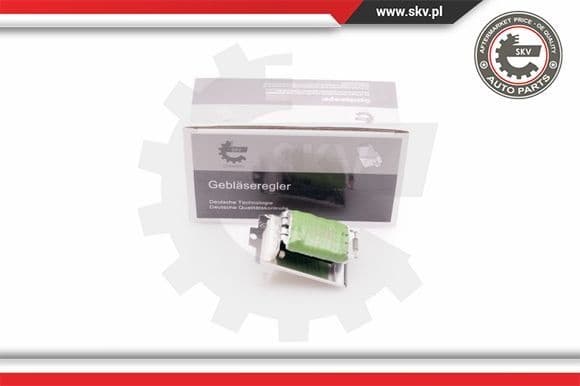 Resistor, interior blower 94SKV023