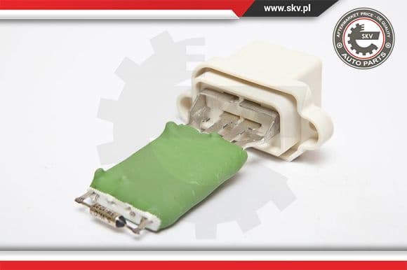Resistor, interior blower 95SKV021 - image 2