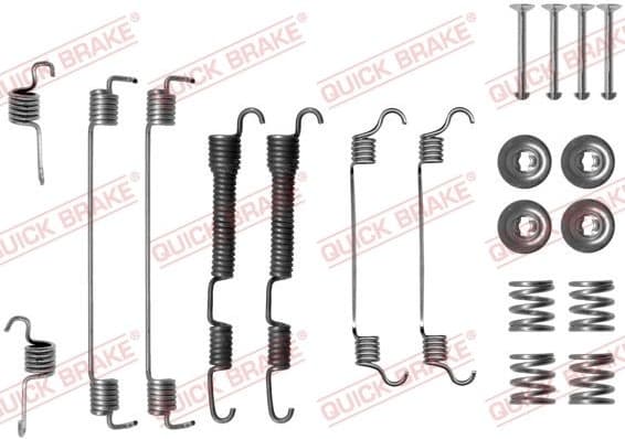 Accessory Kit, brake shoes 105-0786 - image 2