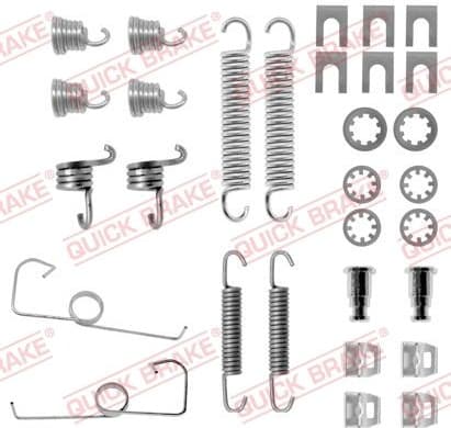 Accessory Kit, brake shoes 105-0644 - image 2