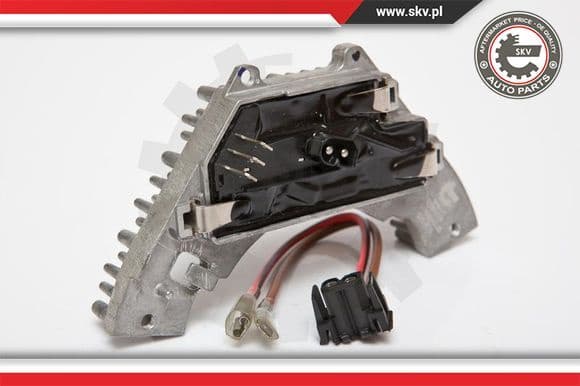 Resistor, interior blower 95SKV024 - image 3