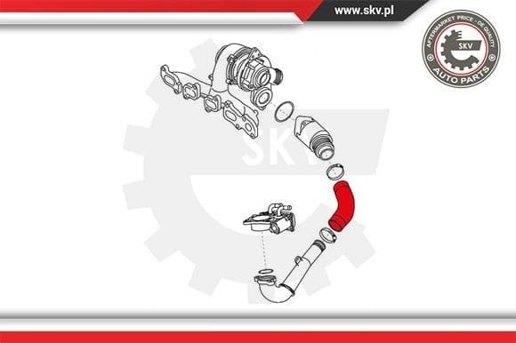 Charge Air Hose 24SKV610 - image 4