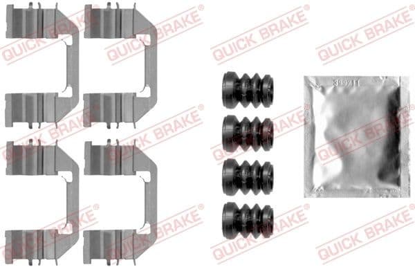 Accessory Kit, disc brake pad 109-1888 - image 2