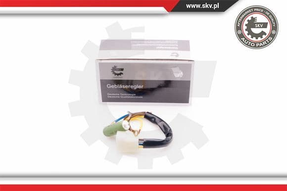 Resistor, interior blower 94SKV037