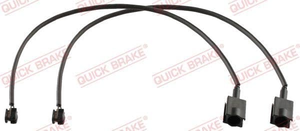 Warning Contact, brake pad wear WS0433A