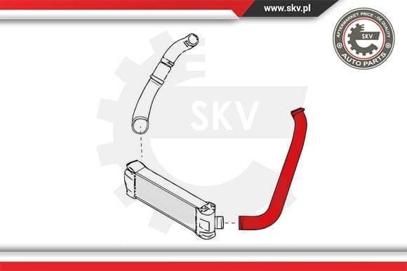 Charge Air Hose 24SKV905 - image 3