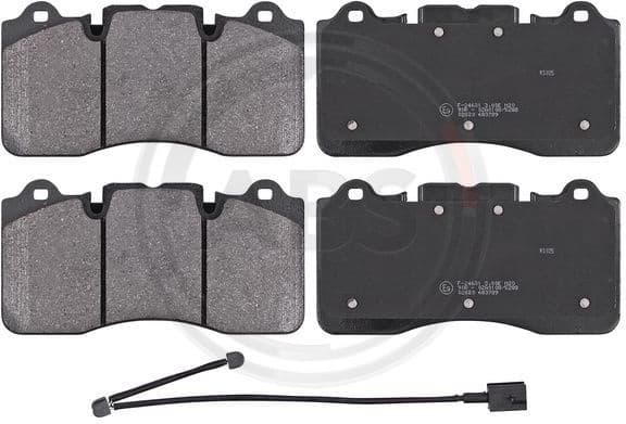 Brake Pad Set, disc brake 35294