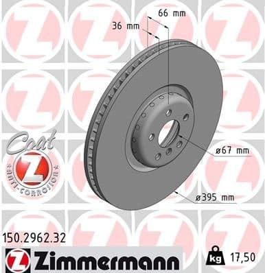Brake Disc FORMULA F 150.2962.32
