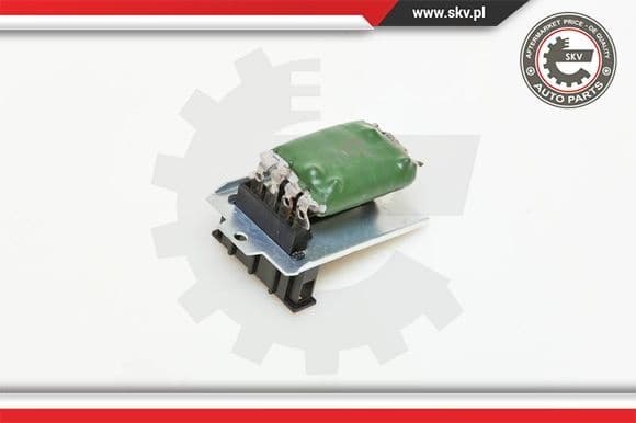 Resistor, interior blower 95SKV013 - image 2
