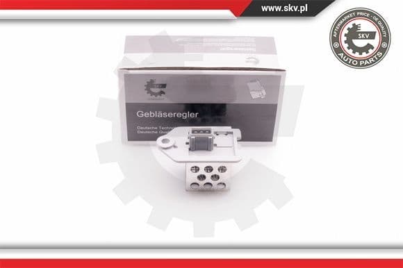 Resistor, interior blower 94SKV013