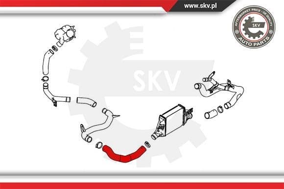 Charge Air Hose 43SKV023 - image 4