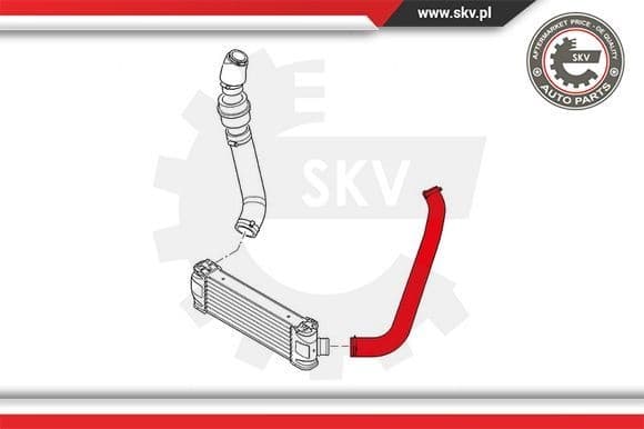 Charge Air Hose 24SKV608 - image 3