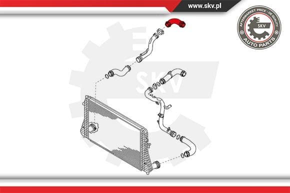 Charge Air Hose 24SKV028 - image 3