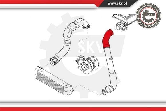 Charge Air Hose 24SKV721 - image 4