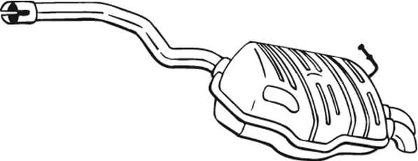 Rear Muffler 220-469