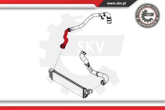 Charge Air Hose 24SKV920 - image 4