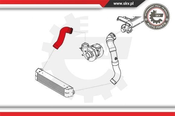 Charge Air Hose 24SKV702 - image 5