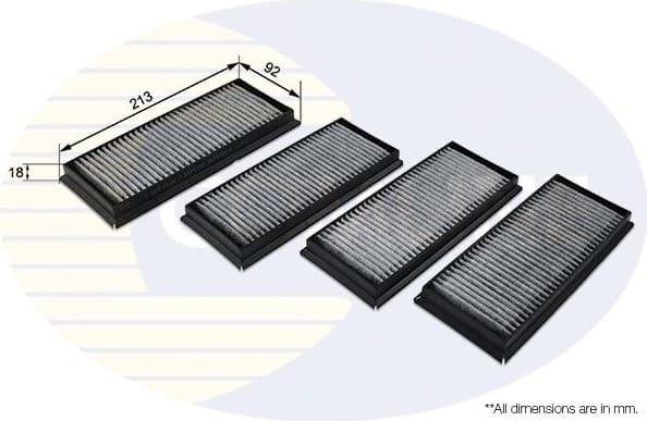 Filter, cabin air EKF433A-4