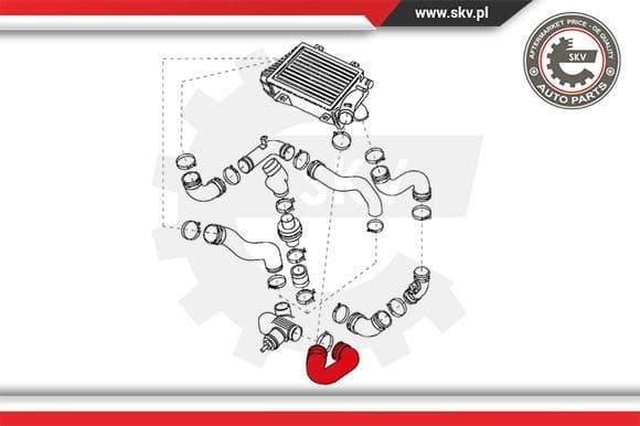 Charge Air Hose 24SKV183 - image 4