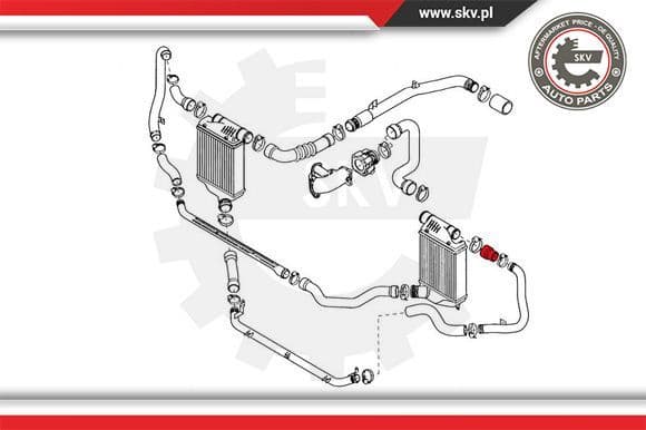 Charge Air Hose 43SKV118 - image 4