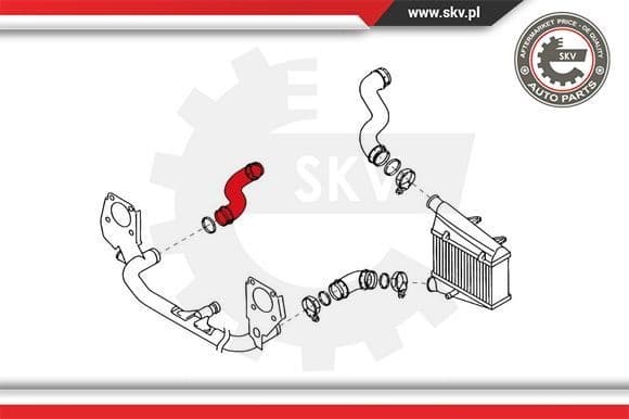 Charge Air Hose 24SKV031 - image 4