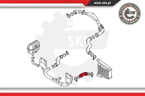Charge Air Hose 24SKV117 - image 3