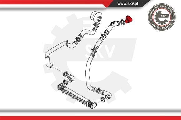 Charge Air Hose 24SKV100 - image 3