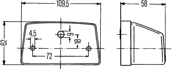 Licence Plate Light 2KA 003 389-211 - image 2