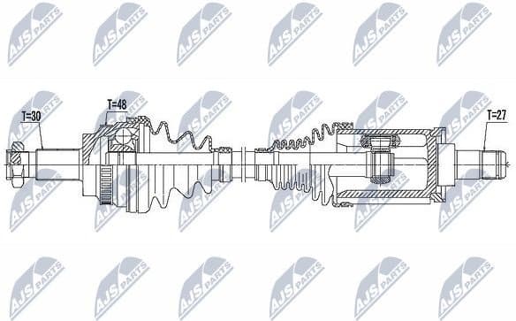 Drive shaft complete NPW-BM-081 - image 3